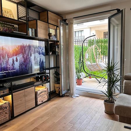 Cosy Summer Stay In Boho Style Apartment - 8 Mins From Paris Center - Garden And Underground Parking 클라마르 외부 사진