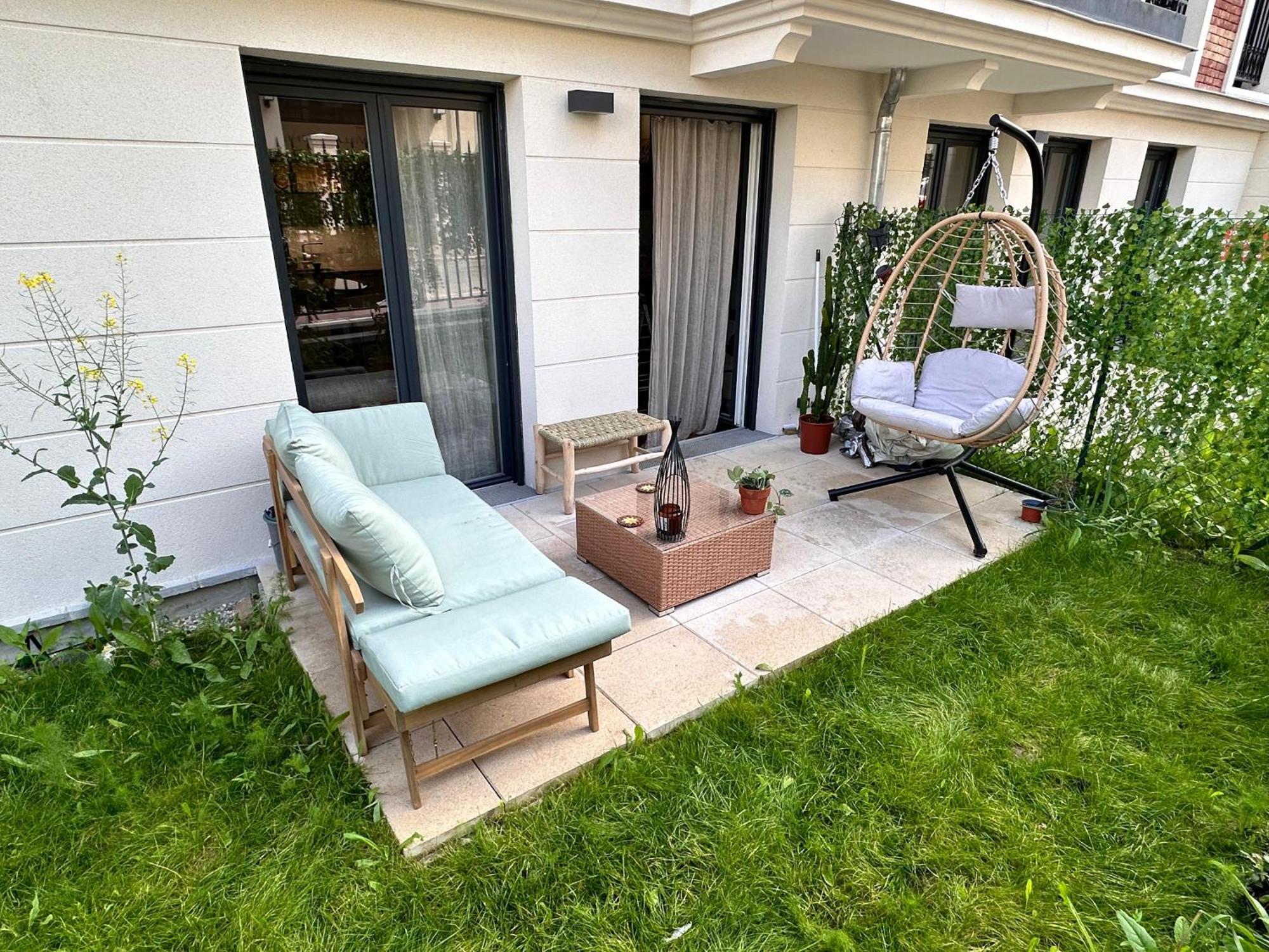 Cosy Summer Stay In Boho Style Apartment - 8 Mins From Paris Center - Garden And Underground Parking 클라마르 외부 사진